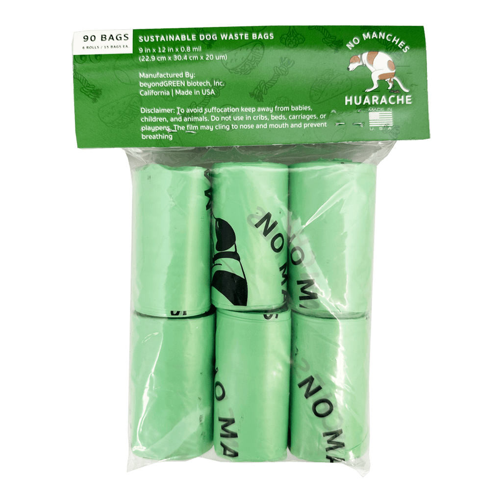Huarache Dog Waste Bags 9" x 12" – 15 Count Rolls - Dog Waste Bags - beyondGREEN™