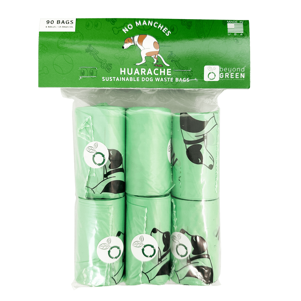 Huarache Dog Waste Bags 9" x 12" – 15 Count Rolls - Dog Waste Bags - beyondGREEN™