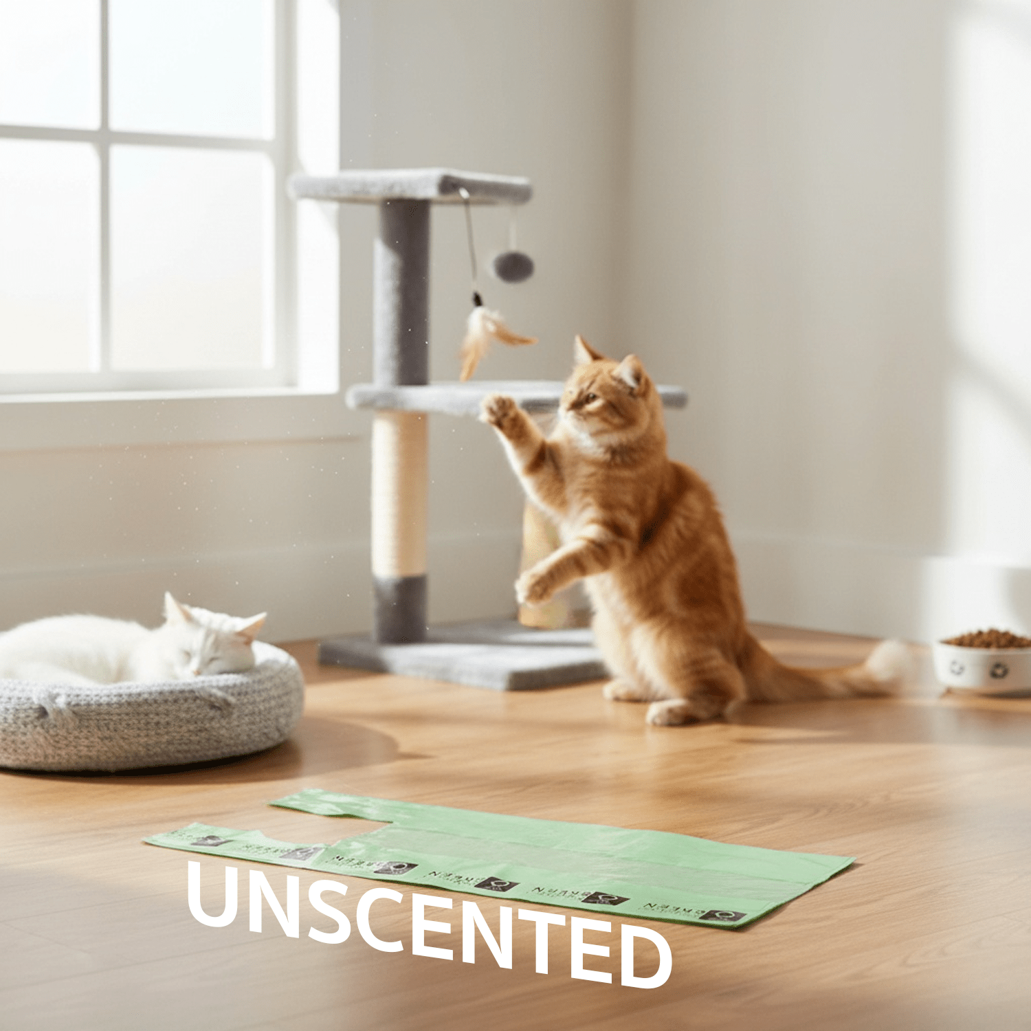 Large Cat Litter Bags – 10" x 20" with 7" Gusset & Handles | Heavy - Duty | Made in USA | beyondGREEN - Cat Litter Bags - beyondGREEN™