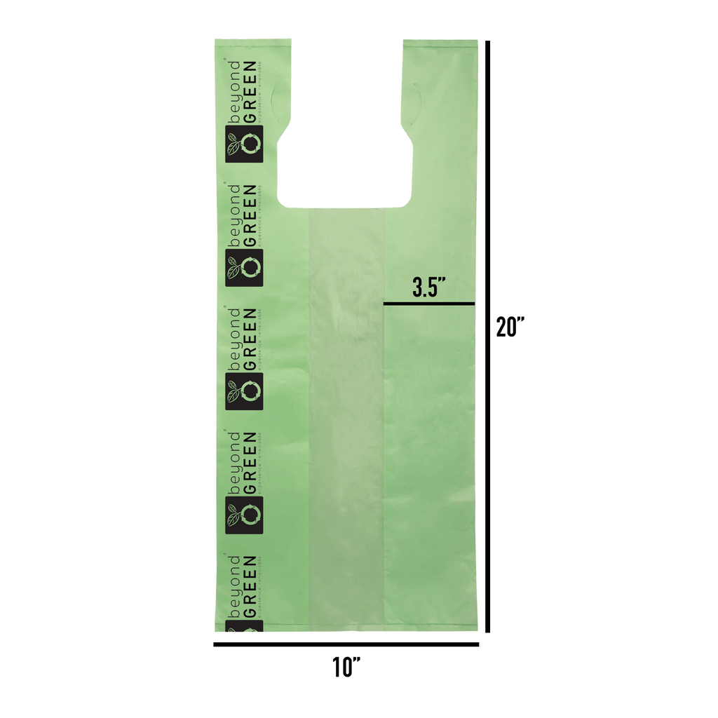 Large Multi - Purpose Carry Bags – 10" x 7" x 20" | Tear - Resistant | Made in USA | beyondGREEN 100 - Multi - Purpose Bags - beyondGREEN™