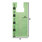 Large Multi - Purpose Carry Bags – 10" x 7" x 20" | Tear - Resistant | Made in USA | beyondGREEN 100 - Multi - Purpose Bags - beyondGREEN™