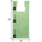 beyondGREEN Cat Litter Bags with Handles – Made in USA, Leak-Resistant & Easy-Tie