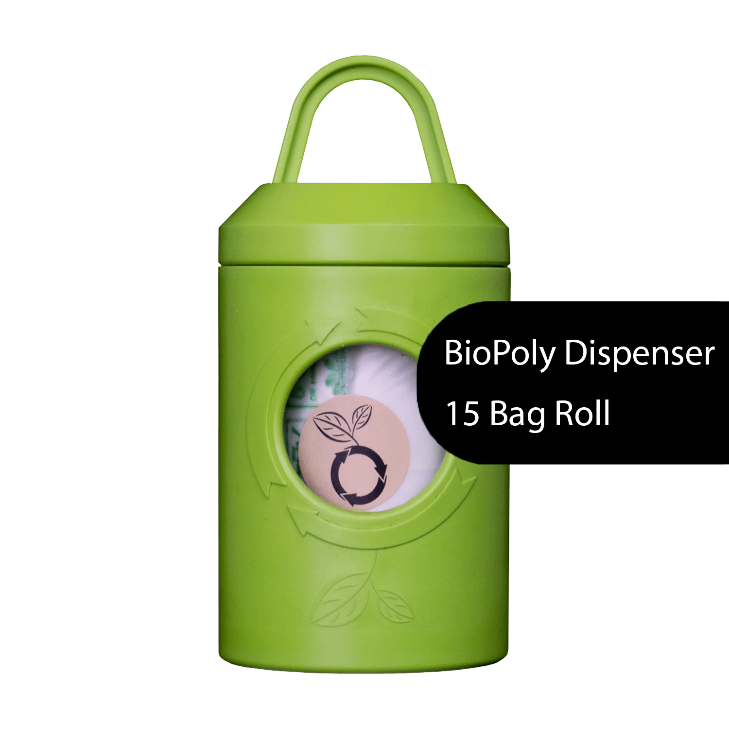 Poop Bag Holder – Dog Poop Bag Holder | Leash Dispenser | Clip - On | Made in USA | beyondGREEN Biopoly Dispenser - Poop Bag Dispenser - beyondGREEN™