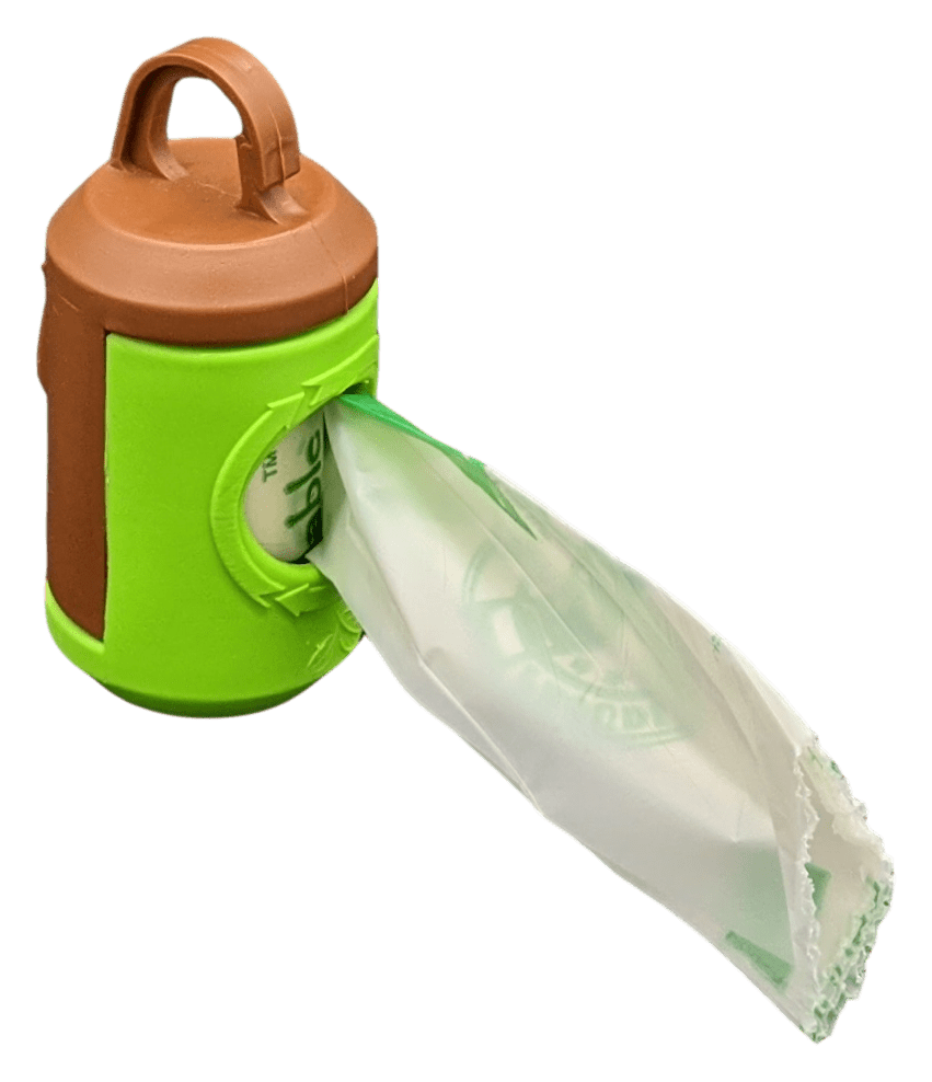 Poop Bag Holder – Dog Poop Bag Holder | Leash Dispenser | Clip - On | Made in USA | beyondGREEN Post - Consumer Recycled Dispenser - Poop Bag Dispenser - beyondGREEN™
