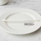 Wrapped 7.75'' x 0.24'' Compostable White Jumbo Drinking Straws - 200 Count (Case of 12) - beyondGREEN biotech™