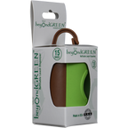 beyondGREEN Dog Waste Bag Leash Dispenser – Clip-On Holder for Standard Rolls – Durable, Portable, Made in USA