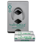 beyondGREEN Dog Waste Bag Dispenser – Wall & Pole Mount – Standard Roll Compatible, Front-Load