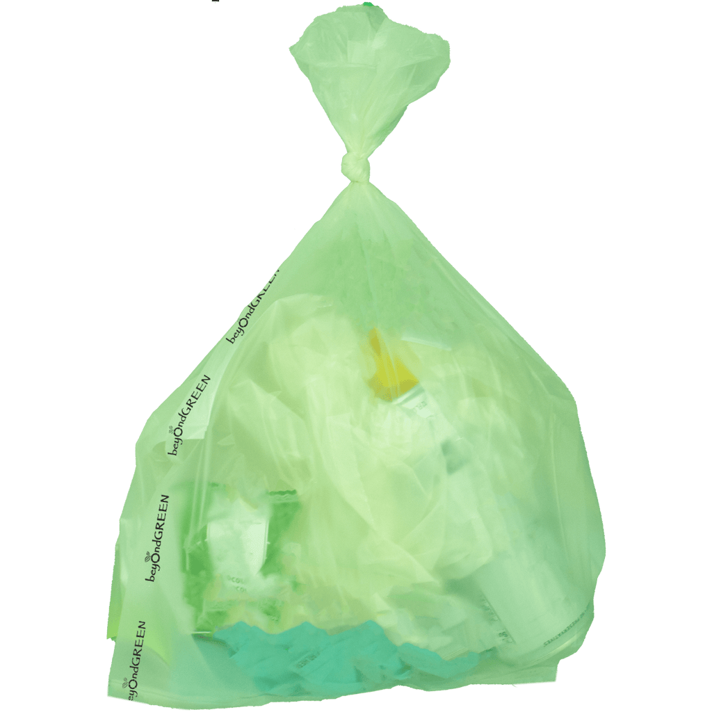 3 - Gallon Plant - Based Trash Can Liner - 50 Bags - Trash Liners - beyondGREEN™