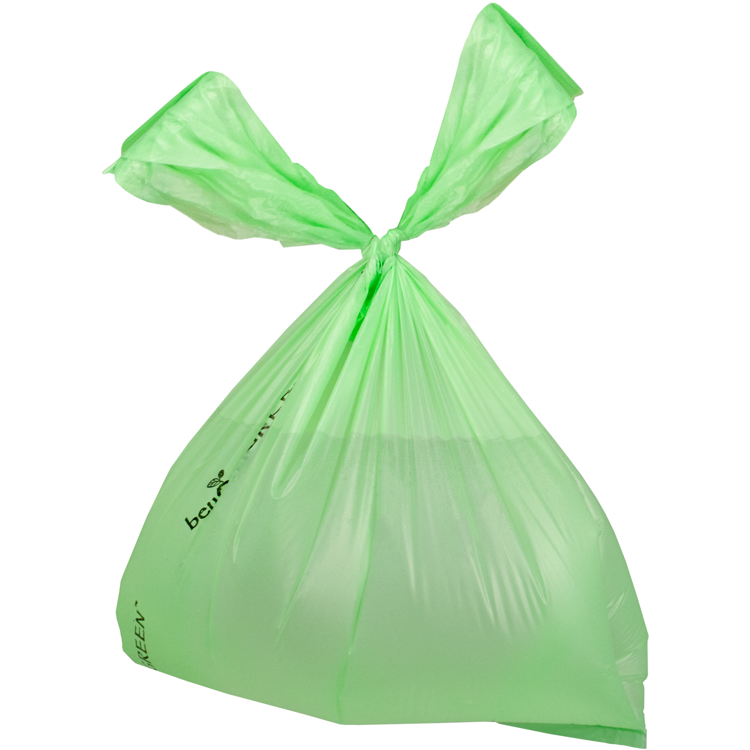 Regular Plant-Based Cat Litter Pick-Up Bags with Handles - 300 Bags