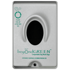 beyondGREEN Single - Pull Dog Waste Bag Dispenser – Wall/Pole Mount – Compatible with Single - Pull Header Packs – Heavy - Duty Construction Gray - Poop Bag Dispenser - beyondGREEN™