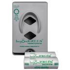Dog Poop Bag Dispenser – Wall & Pole Mount | Dog Waste Station | Front - Load | Made in USA | beyondGREEN Gray - Poop Bag Dispenser - beyondGREEN™