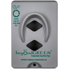 Dog Poop Bag Dispenser – Wall & Pole Mount | Dog Waste Station | Front - Load | Made in USA | beyondGREEN Gray - Poop Bag Dispenser - beyondGREEN™
